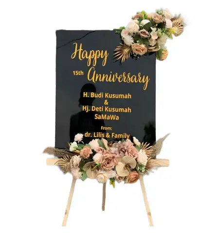 Papan Bunga Akrilik Sungai Lilin